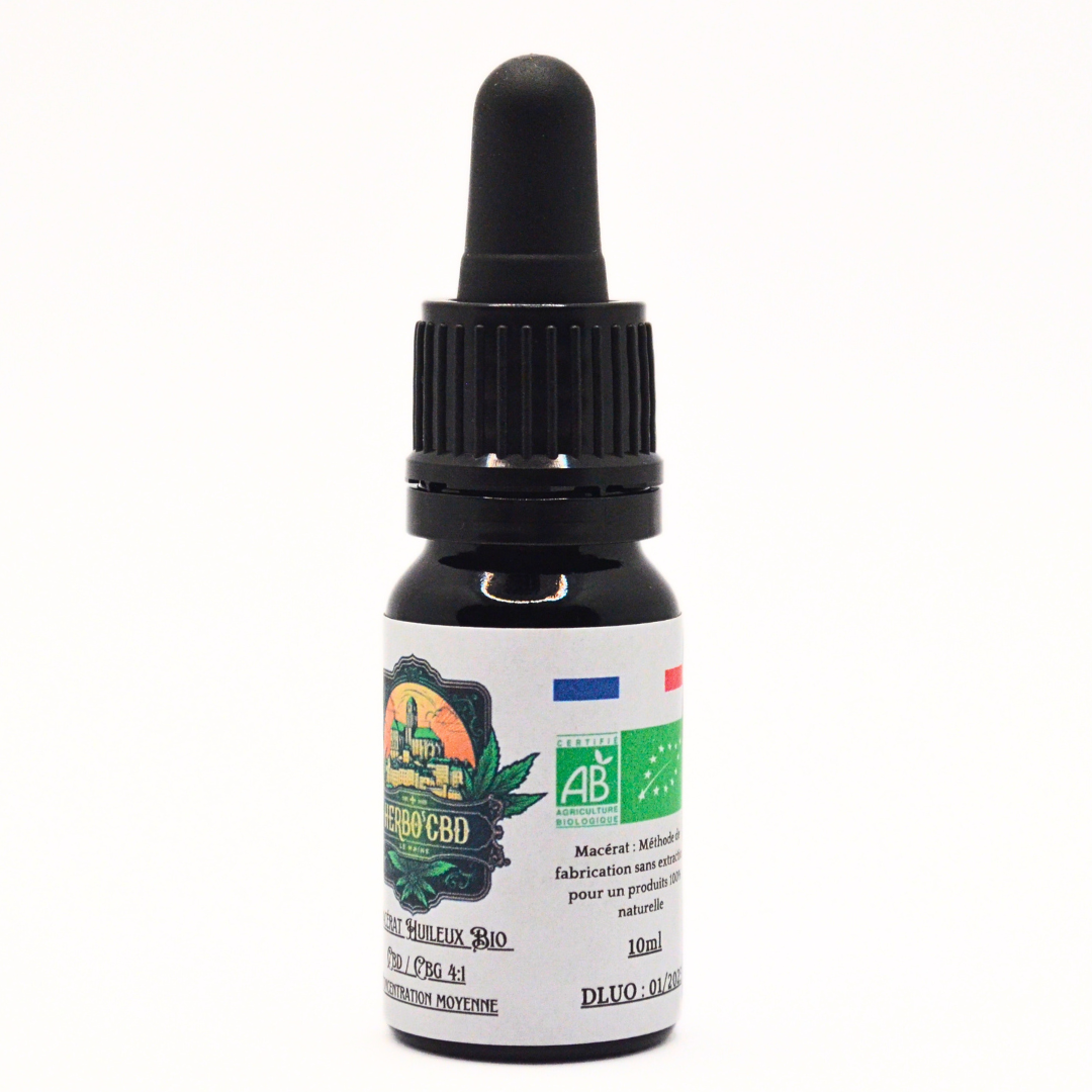 Huiles CBD/CBG | Macérats BIO pectre Complet