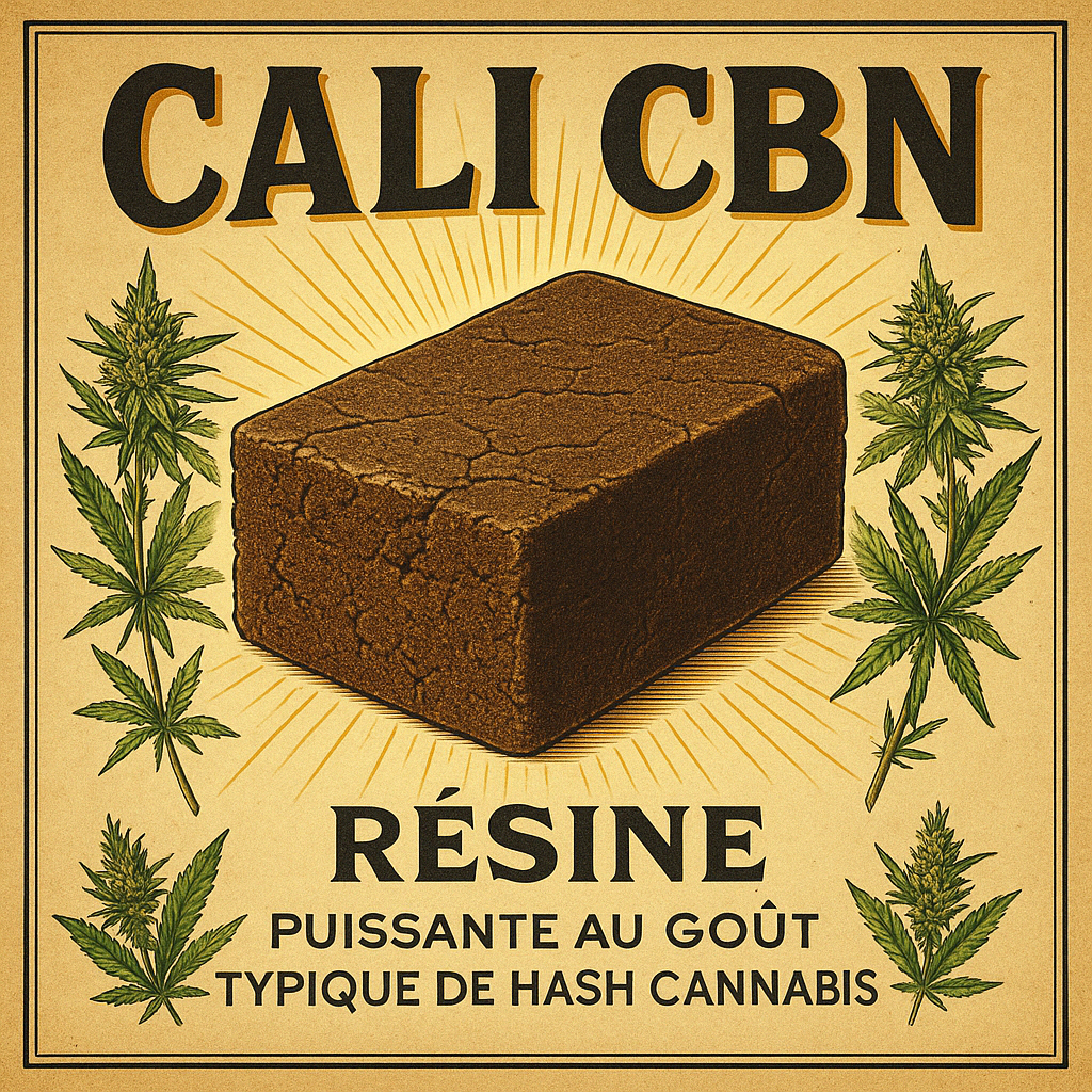 Résine CBN/CBG/CBD | CALI - Sélection Herbo'CBD