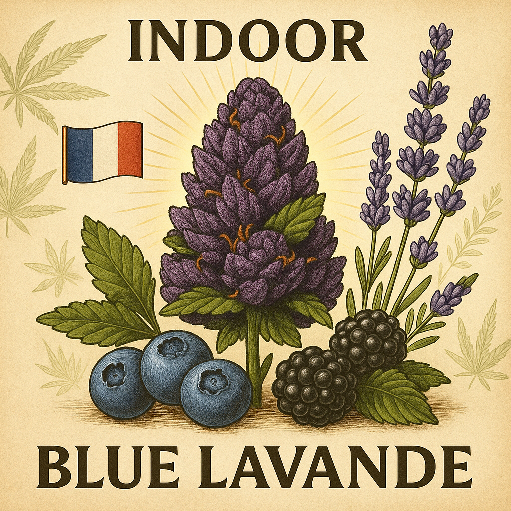 Fleur CBD <br> La Blue Lavande FR - édition limitée