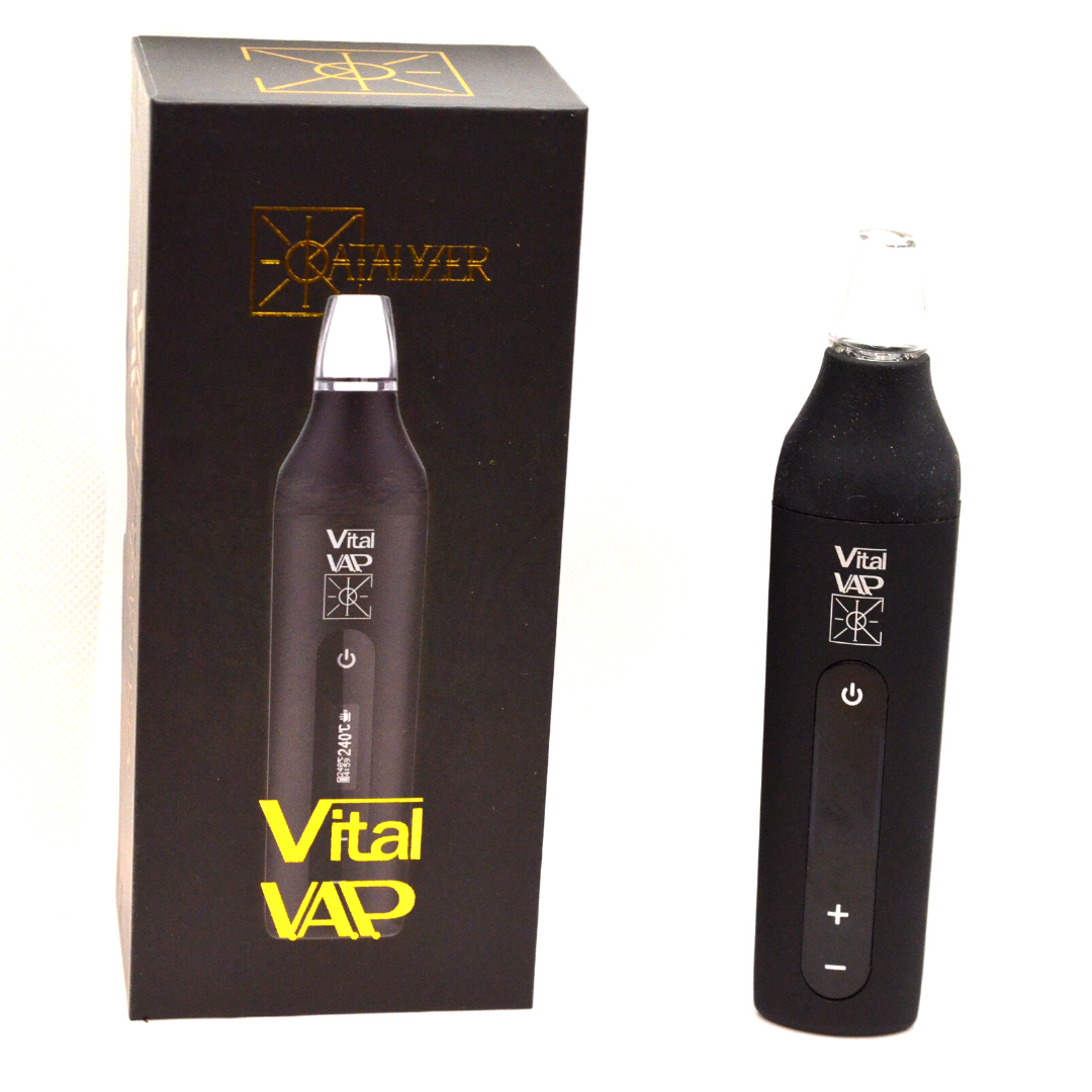 Vaporisateur Débutant CBD Vital V.A.P. Katalyzer Embouts en Verre - Herbo'CBD 🍀