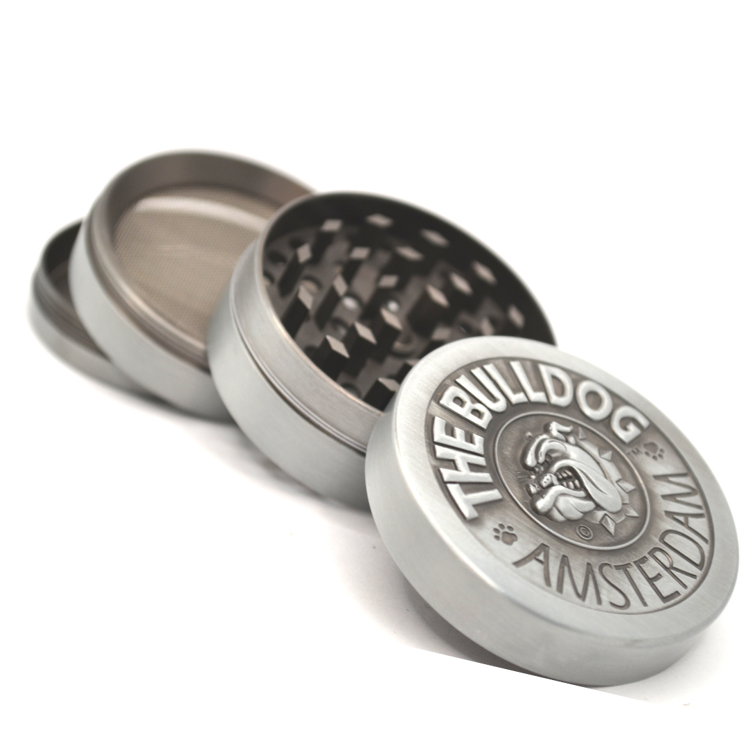 Grinder métal The Bull Dog Amsterdam - DispenseHerbe 🍀