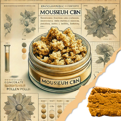 NOUVEAU | Résine MOUSEUH JAUNE 25% CBN - Herbo'CBD