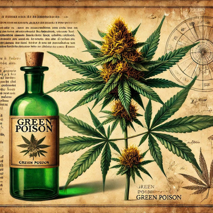 Fleurs de CBD Green Poison  | Indoor Hydroponie | Herbo'CBD (Copie)
