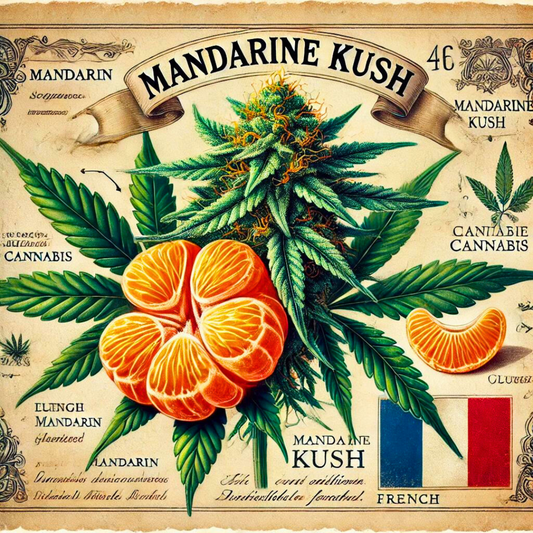 Fleurs de CBD | Mandarine KUSH Sous-Serre | HerboCBD France