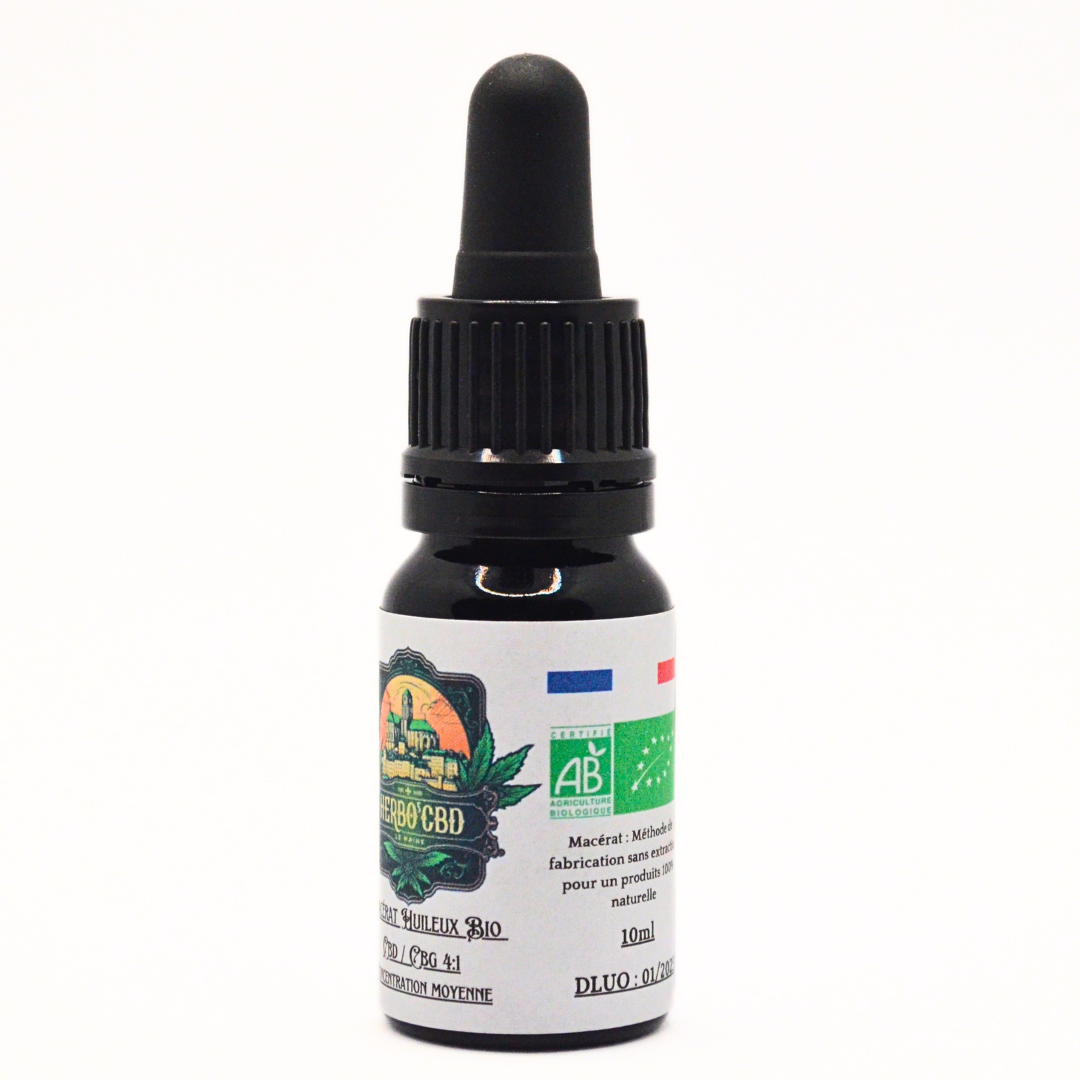 Huiles CBD/CBG |  Macérats BIO pectre Complet