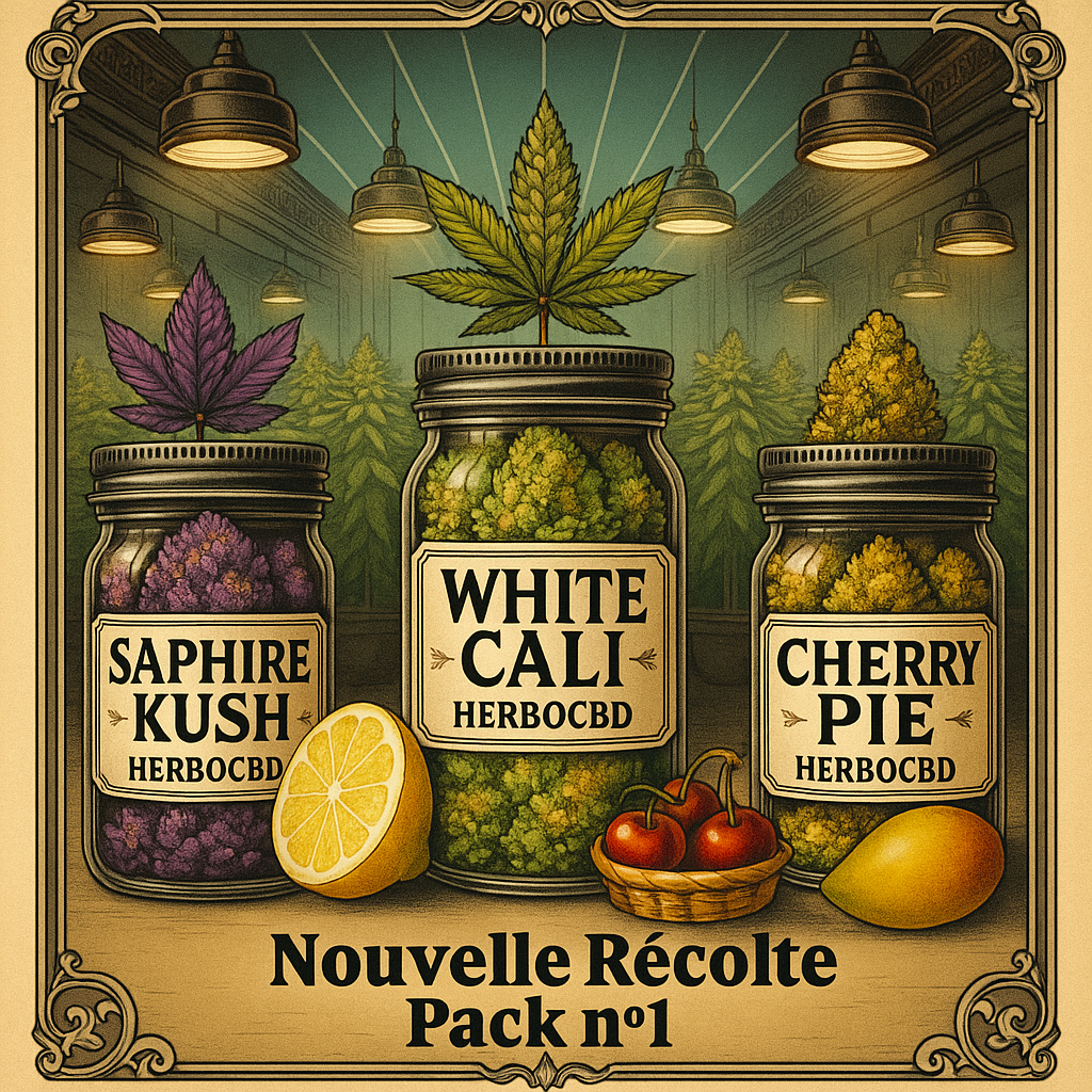 PACK NOUVELLE Récoltes Française n°1 - 20g = 3€25 le gramme