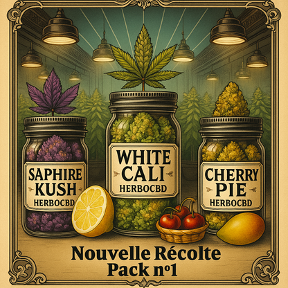 PACK NOUVELLE Récoltes Française n°1 - 20g = 3€25 le gramme
