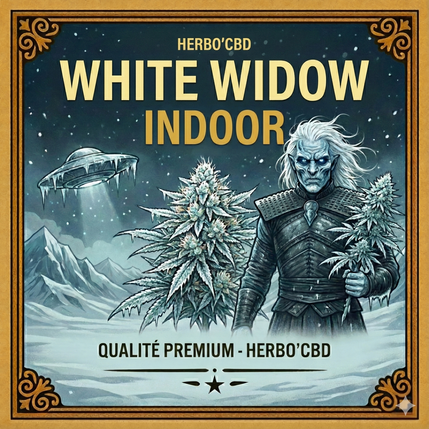 White Widow | Fleur CBD Indoor Suisse Premium 🕸️