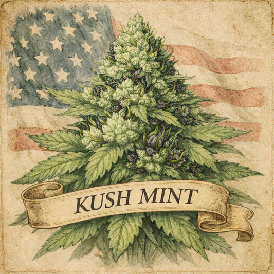 🌿 KUSH MINT | 🇺🇸 Fleur CBD Californienne Premium