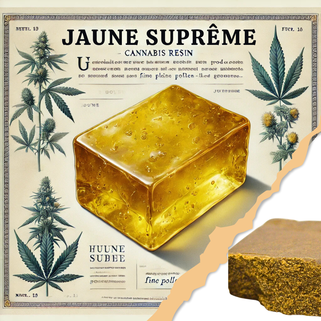 Résine Jaune Suprême 50% CBD