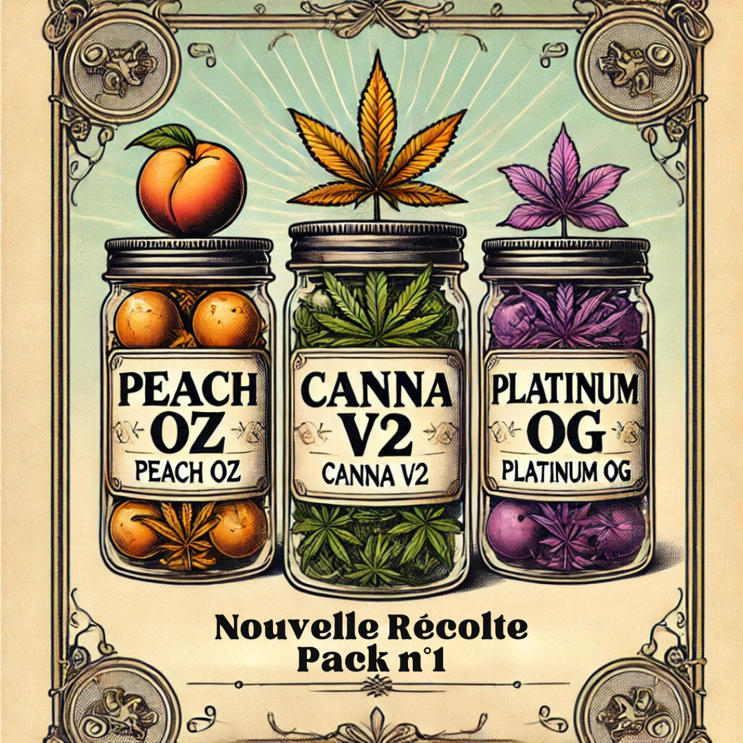 PACK NOUVELLE Récoltes Française n°1 - 20g = 3€25 le gramme