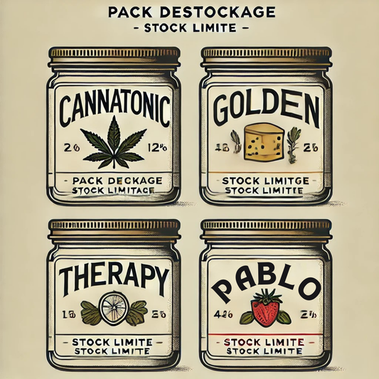 PACK DESTOCKAGE 20g = à partir de 2€50 le gr