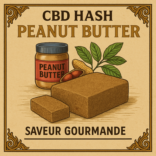 Résine CBD – Peanut Butter