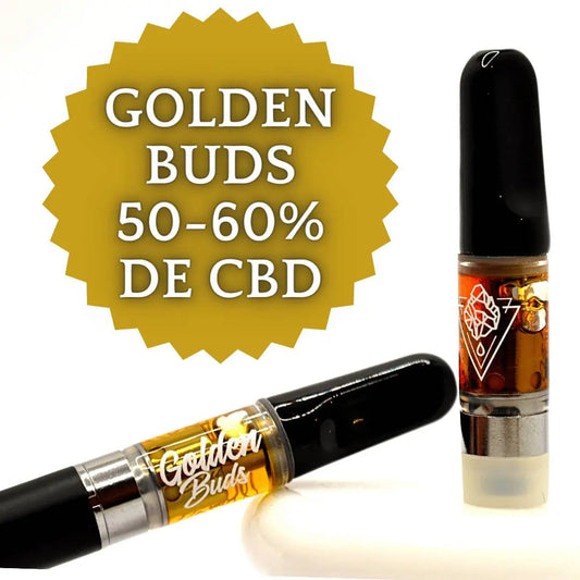 Pack Pen Distillat  - Golden Buds 60% de CBD/CBG - Herbo'CBD 🍀